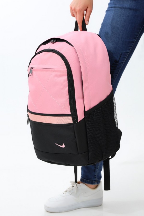 PEMBE 3 BÖLMEDEN OLUŞAN OKUL, SIRT, SEYAHAT ÇANTASI