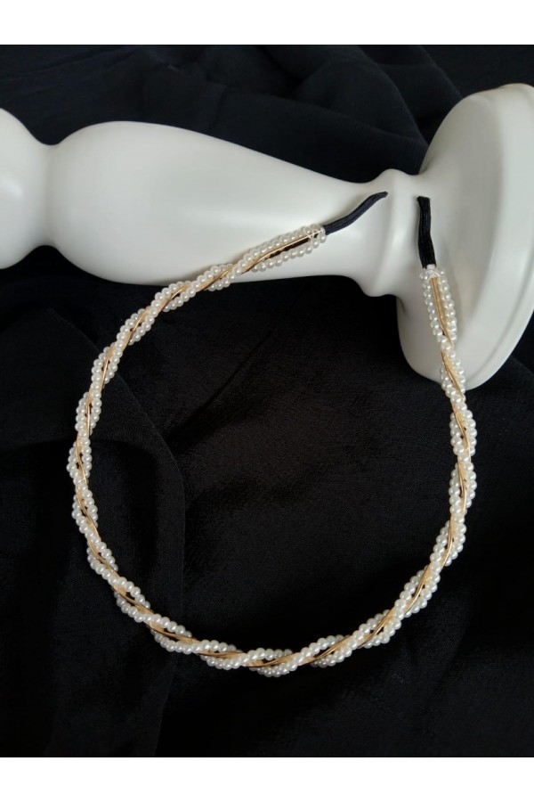 İNCİ BONCUKLU KADIN TAÇ