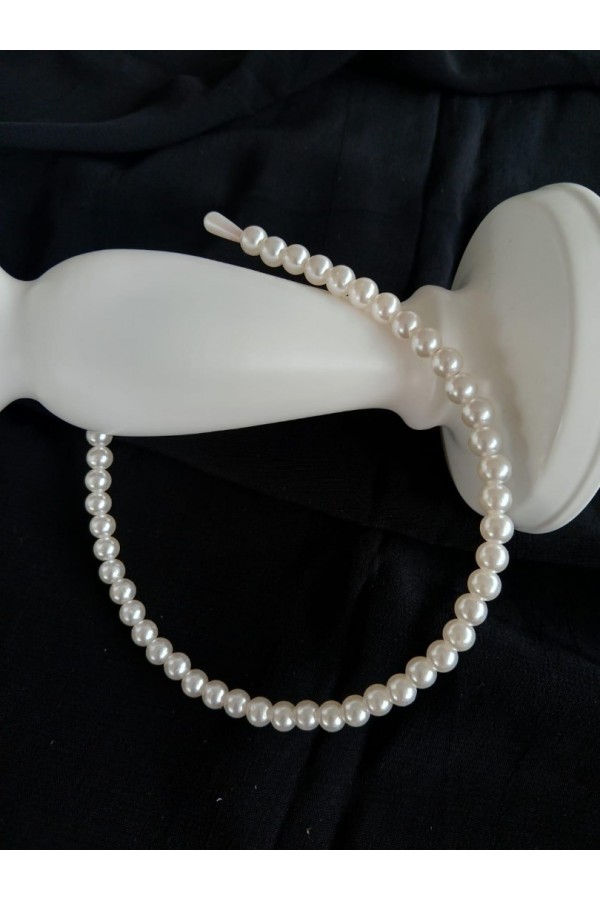 İNCİ BONCUKLU KADIN TAÇ