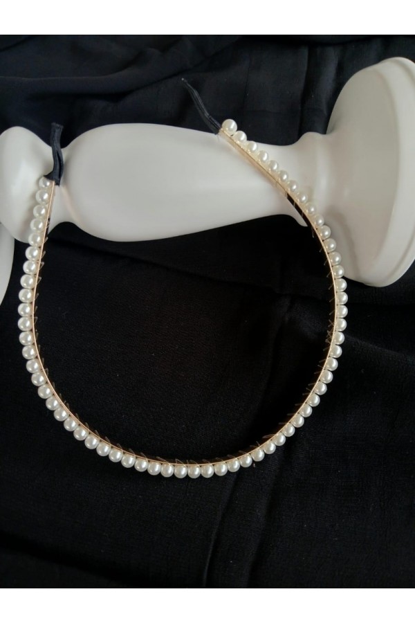 İNCİ BONCUKLU KADIN TAÇ 